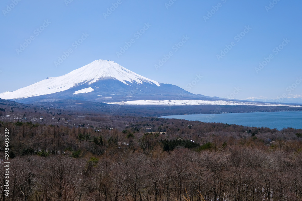 富士山と山中湖