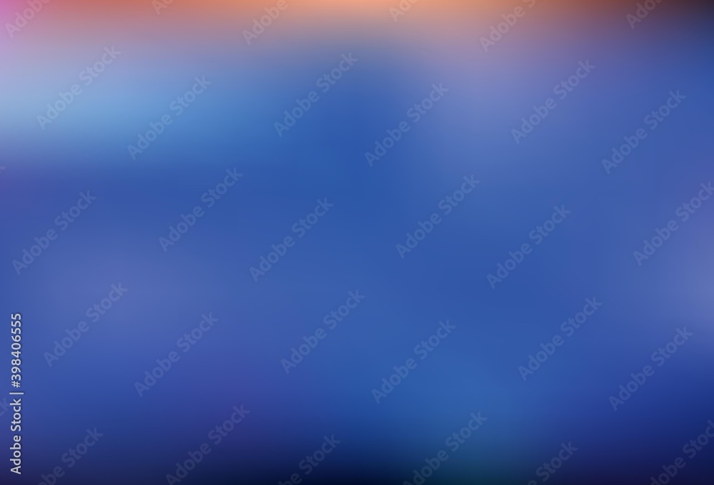 Fototapeta premium Light Purple vector colorful blur backdrop.