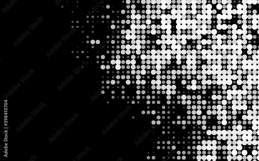 Dark Silver, Gray vector texture with disks. Glitter abstract illustration with blurred drops of rain. Pattern of water, rain drops. Dark Silver, Gray vector texture with disks. Glitter abstract illustration with blurred drops of rain. Pattern of water, rain drops.