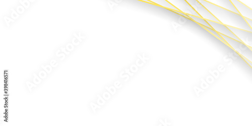 Modern abstract light silver background vector. Elegant concept design with golden line.