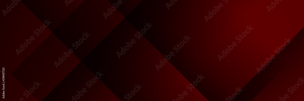 Dark red and black stripes abstract banner design. Geometric tech vector background for wide banner Dark red and black stripes abstract banner design. Geometric tech vector background for wide banner