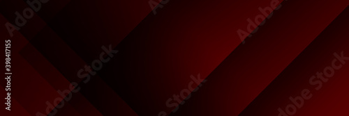 Modern trendy dark red abstract background for wide banner