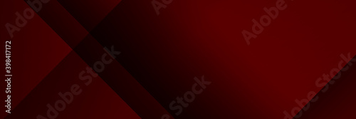 Modern trendy dark red abstract background for wide banner