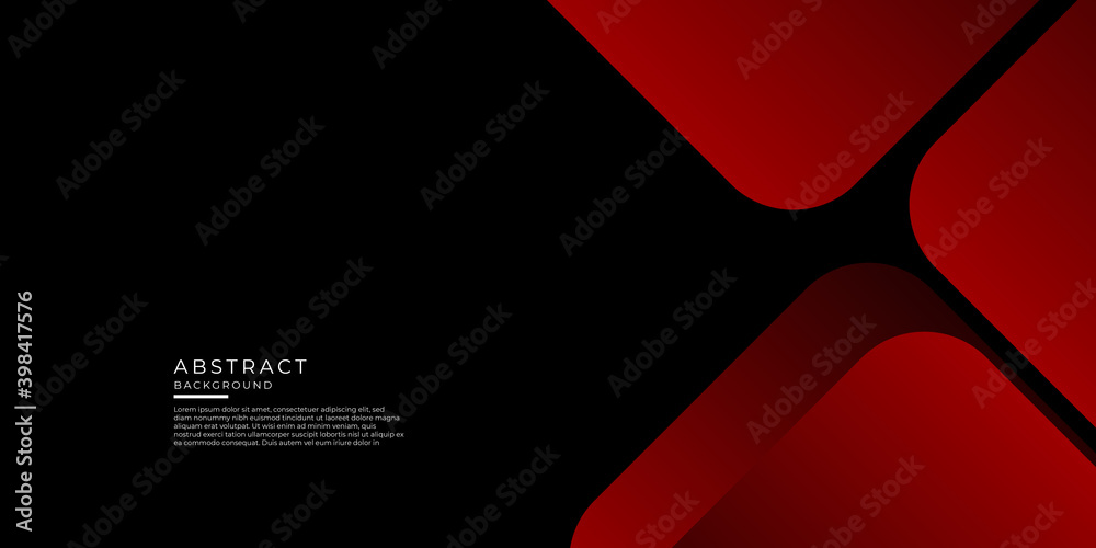 Red black abstract background with red frame border. Business red abstract presentation background for corporate design Red black abstract background with red frame border. Business red abstract presentation background for corporate design