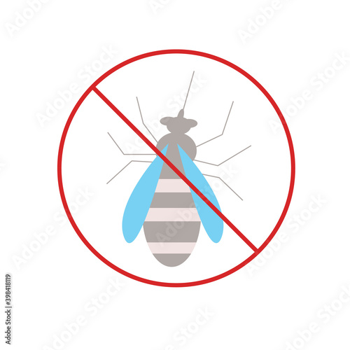 Illustration of mosquitoe elimination.