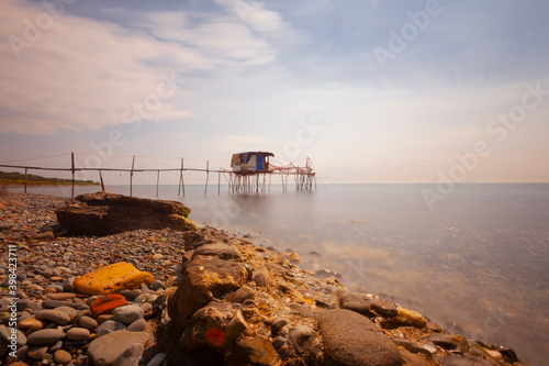 Ucmakdere, Dalyan, Sarkoy, Tekirdag ( slow shutter with neutral density filter) Marmara Sea,Turkey photo