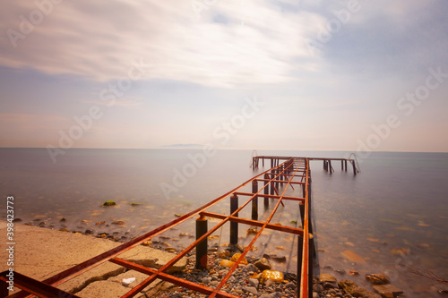 Ucmakdere, Dalyan, Sarkoy, Tekirdag ( slow shutter with neutral density filter) Marmara Sea,Turkey photo