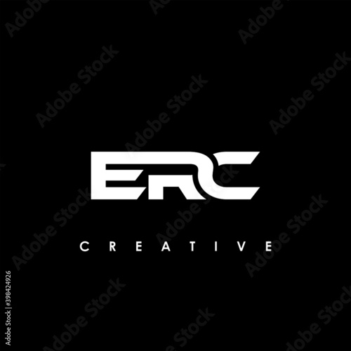 ERC Letter Initial Logo Design Template Vector Illustration	
 photo