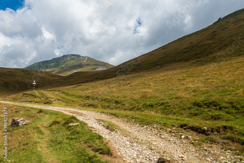 View from Bucegi mountains, Romania, Bucegi National Park