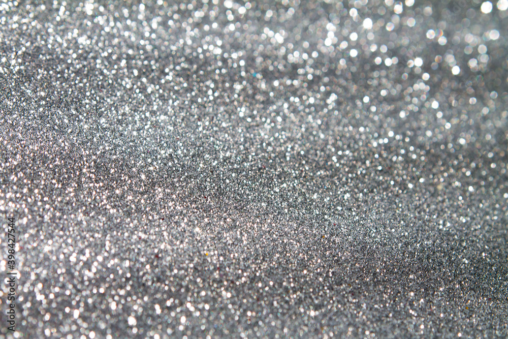 silver glitter shiny background Stock Photo Adobe Stock