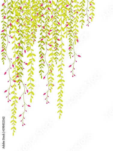 Retro beautiful flower design for wedding and advertising banner	
