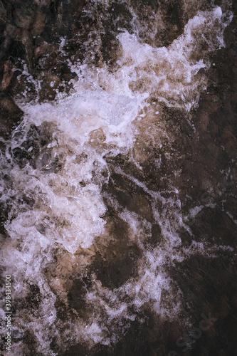 water flowing over rocks © Семён Васильев