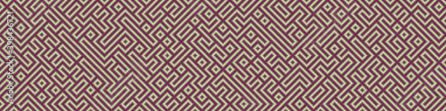 Abstract Geometric Pattern generative computational art illustration