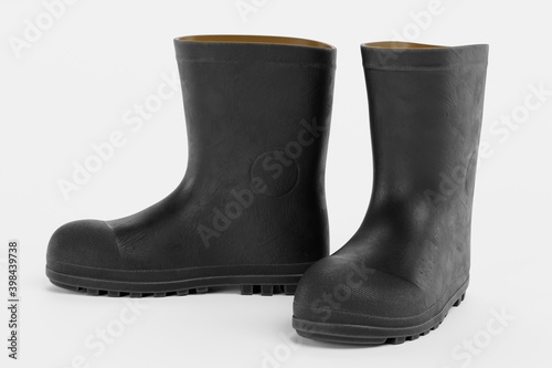 Wallpaper Mural Realistic 3D Render of Gum Boots Torontodigital.ca