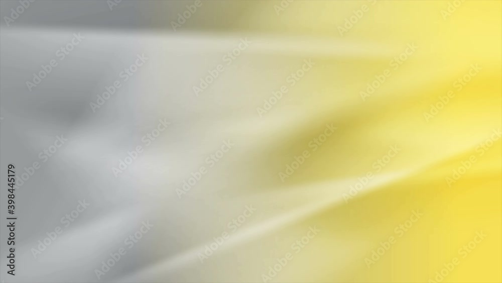 Trendy colors of the 2021 year. Contrast smooth gray and yellow motion background. Seamless looping. Video animation Ultra HD 4K 3840x2160