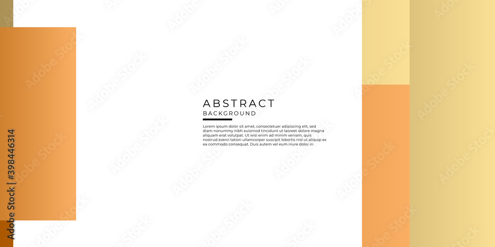 Gold brown white abstract business presentation background. Vector illustration design for business corporate presentation, banner, cover, web, flyer, business card, poster, game, texture, slide