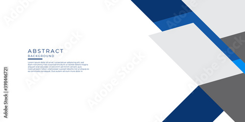 Abstract blue background with square shapes. Template corporate presentation design concept on white contrast background. Vector graphic design illustration 
