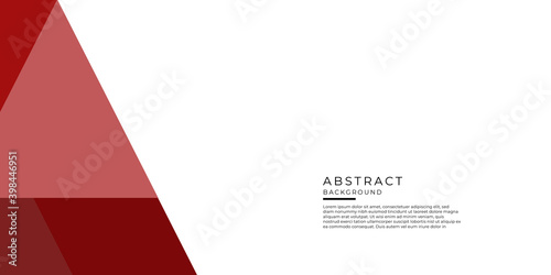 Design element of infographics for presentations templates with red black flat element background