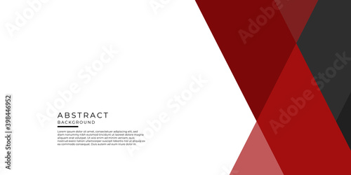 Design element of infographics for presentations templates with red black flat element background