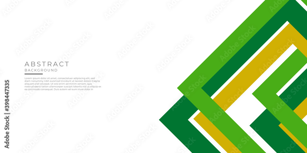Abstract green yellow white background with dynamic arrow triangle effect. Modern pattern. Vector illustration for design Abstract green yellow white background with dynamic arrow triangle effect. Modern pattern. Vector illustration for design