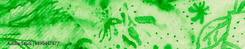 Dye Background. Mint St.Patricks Day. Bright Dye photo