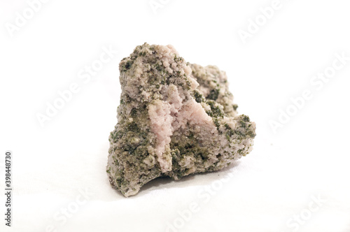 calcite and duftite mineral photo