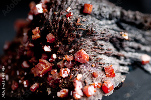 vanadinite crystals mineral samples
