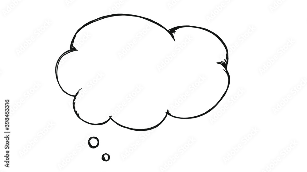 Hand drawn illustration denkwolk Hand drawn illustration denkwolk
