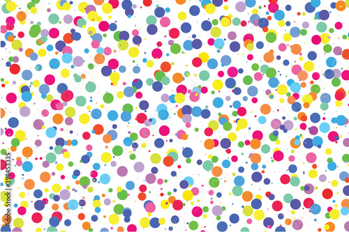 Wallpaper Mural background with colorful confetti Torontodigital.ca