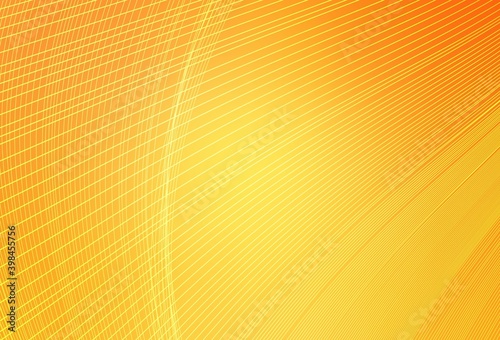 Light Yellow vector abstract blurred layout.
