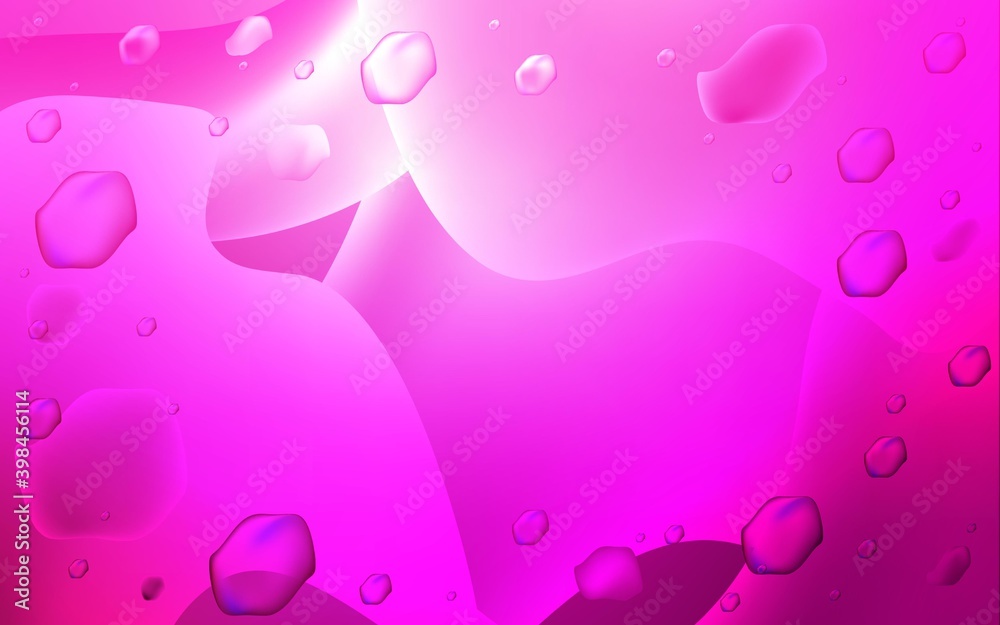 Light Pink vector background with lamp shapes. Light Pink vector background with lamp shapes.
