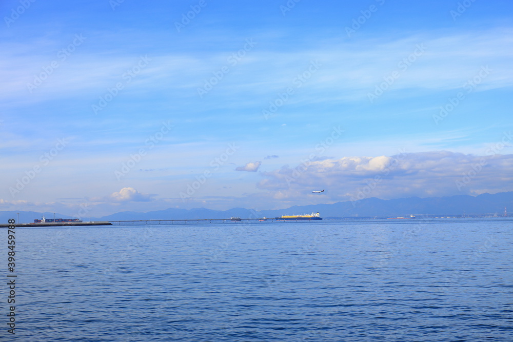 Fototapeta premium 知多半島から望む外海