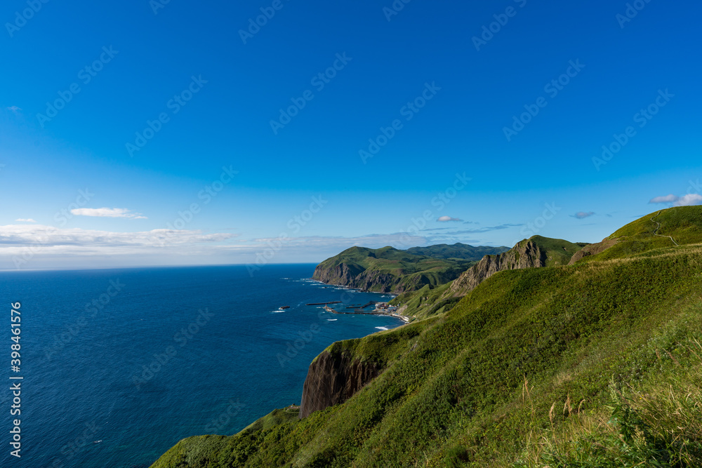 礼文島　ハイキング　岬めぐり