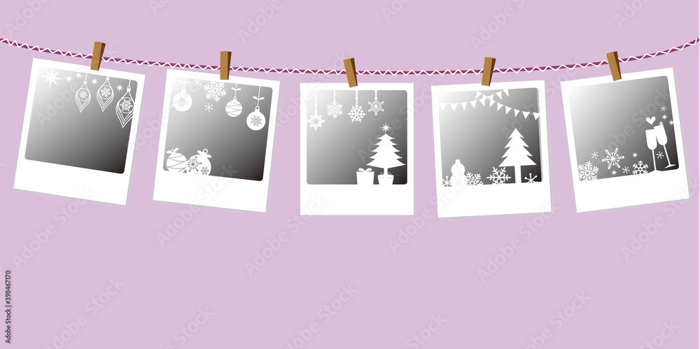 Polaroid Photo Frames Decorated With Christmas Icons Vector Illustration クリスマスデコレーションのポラロイド写真フレームイラスト ポラロイド写真イラスト Stock Vector Adobe Stock Polaroid Photo Frames Decorated With Christmas Icons Vector Illustration クリスマスデコレーションのポラロイド写真フレームイラスト ポラロイド写真イラスト Stock Vector Adobe Stock