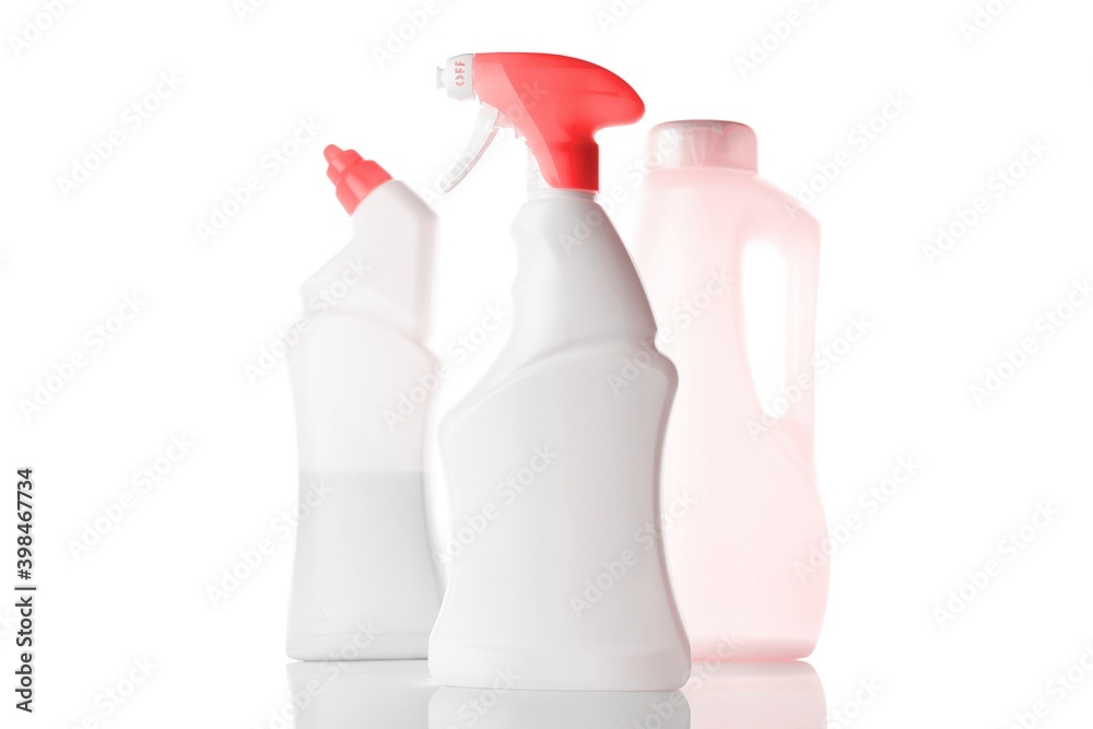 Spray bottle, empty pump clear plastic container cosmetic soap set and mineral shampoo. Antiseptic gel isolated in water blank cap on white background. Antibacterial sanitizer tube Spray bottle, empty pump clear plastic container cosmetic soap set and mineral shampoo. Antiseptic gel isolated in water blank cap on white background. Antibacterial sanitizer tube