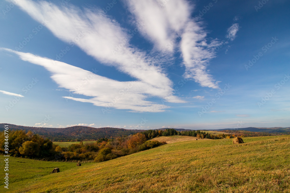 landscape with grass and sky landscape with grass and sky