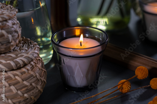 still life photography candle
