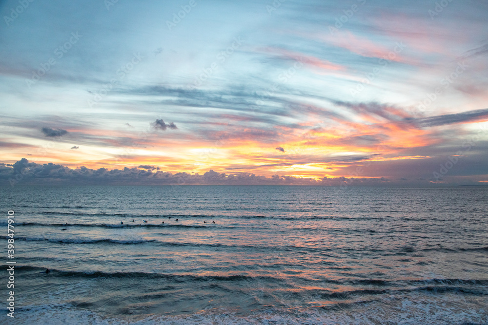 Sunset Surf Sky Sunset Surf Sky