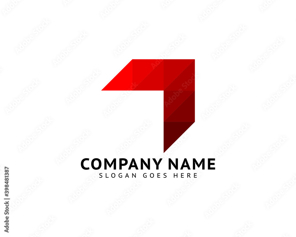 Arrow vector illustration icon logo template Arrow vector illustration icon logo template
