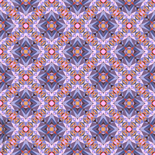 Geometric seamless pattern, abstract colorful background, fashion print, vector texture.