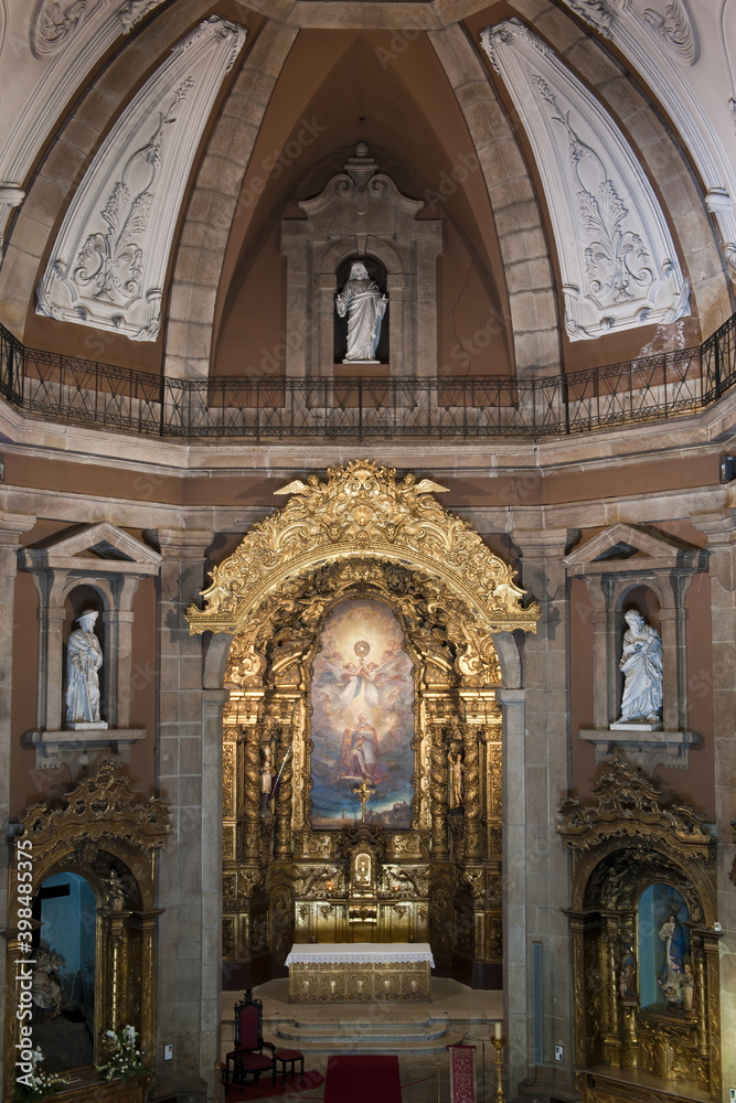 Church San Ildefonso , Interior, Porto, Portugal,