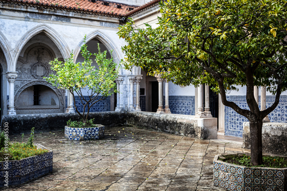 Inside patio in the Convent of Christ
Tomar, Portugal