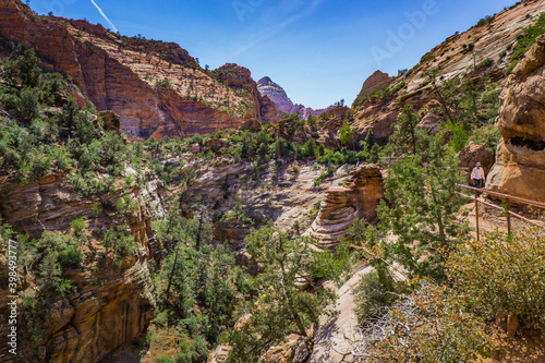 Canyon Overlook Trail in Zion National Park, Utah