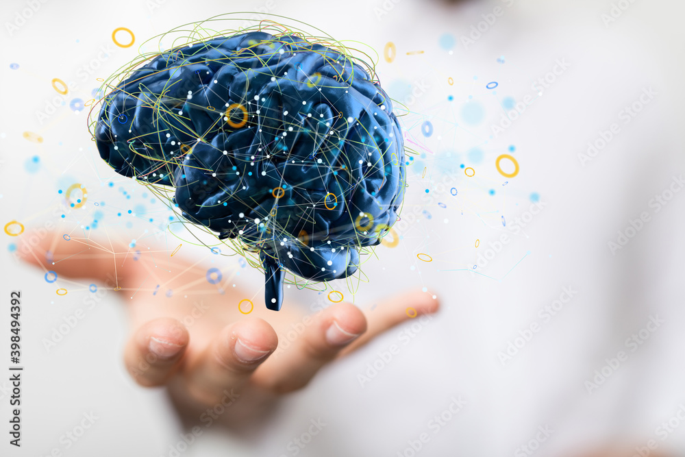 intelligence brain ai digtal 3d artificial intelligence intelligence brain ai digtal 3d artificial intelligence