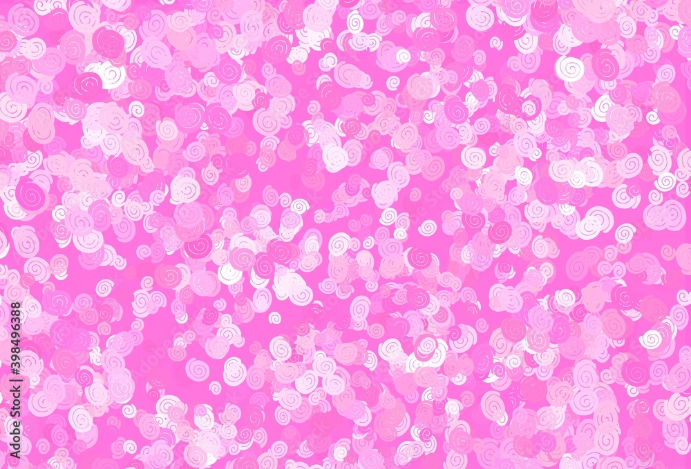 Light Pink vector background with abstract lines. Light Pink vector background with abstract lines.