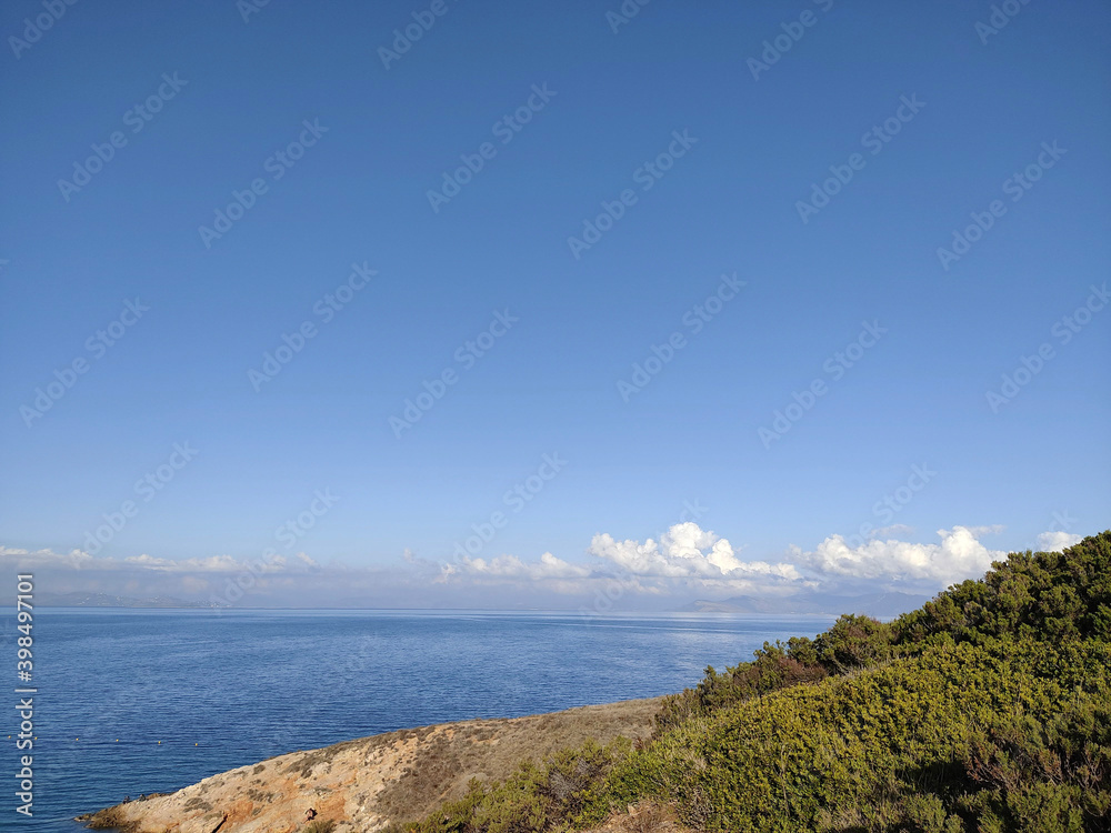 View from the sea