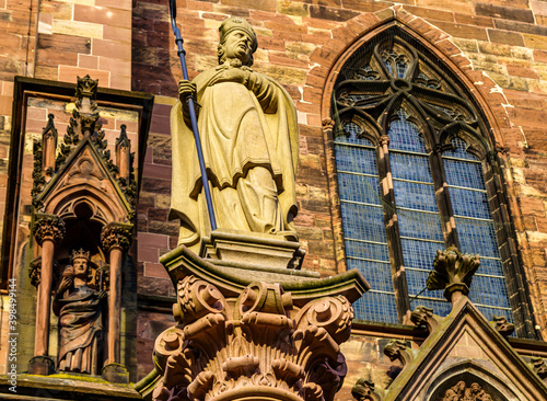 old town of freiburg im breisgau - germany photo