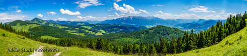 view at the kranzhorn mountain - austria