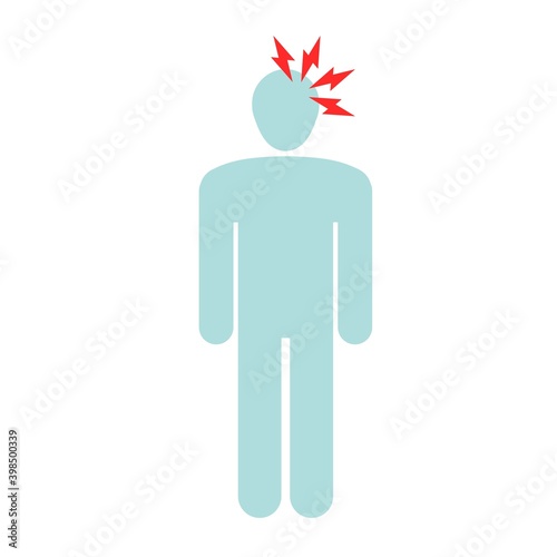 Headache vector symbol