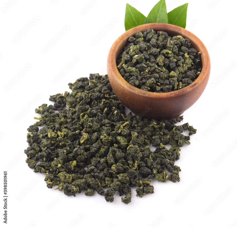 Tieguanyin chinese isolated on a white background Tieguanyin chinese isolated on a white background